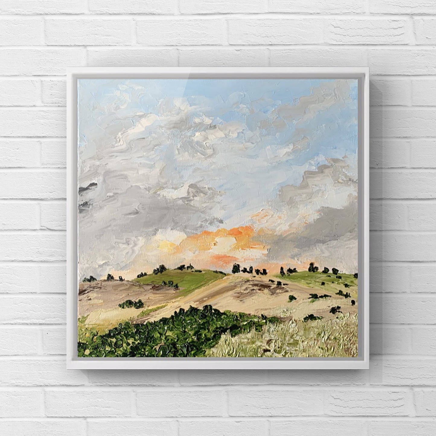Sunset at the countryside