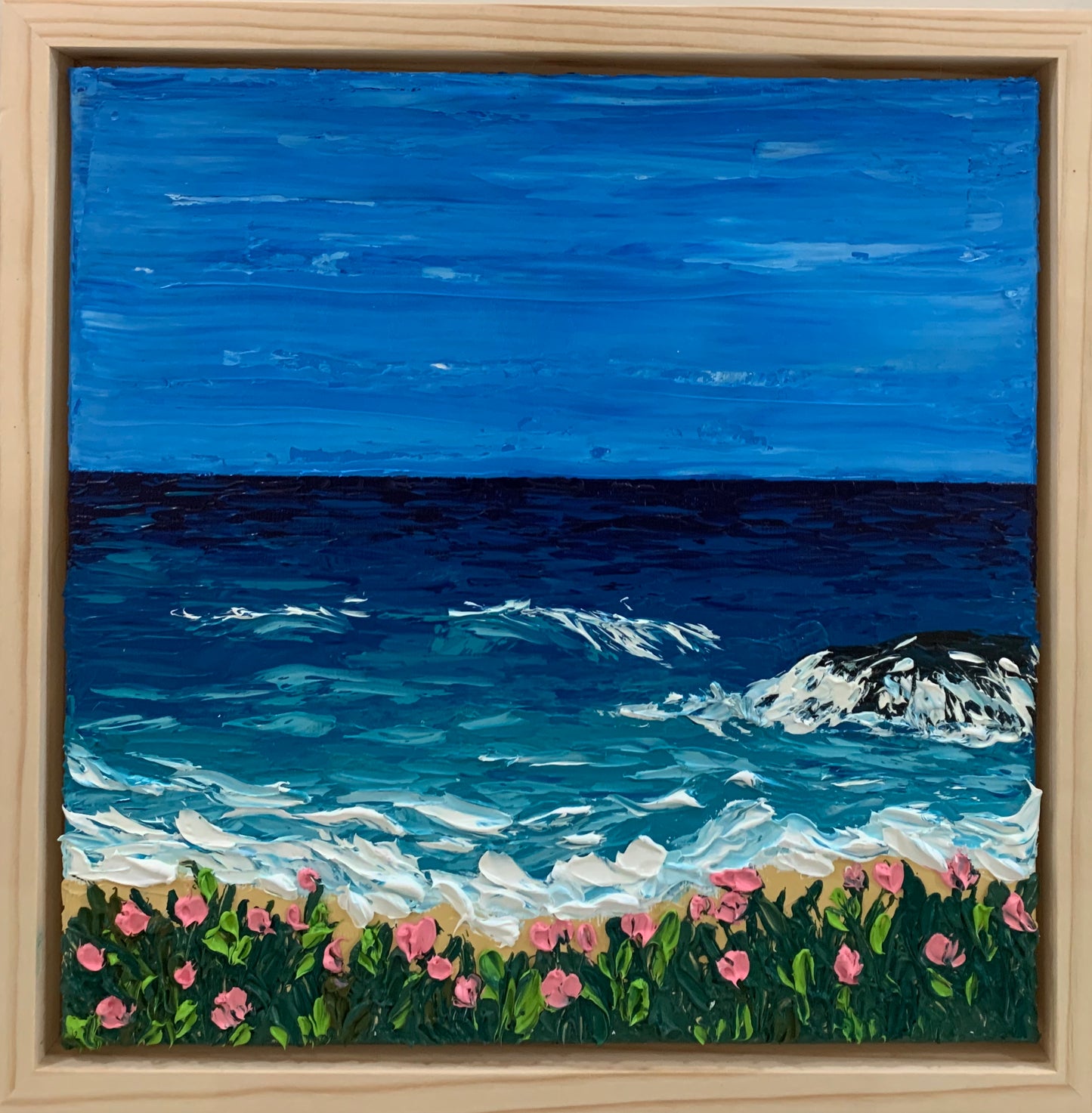 Where blue meets pink