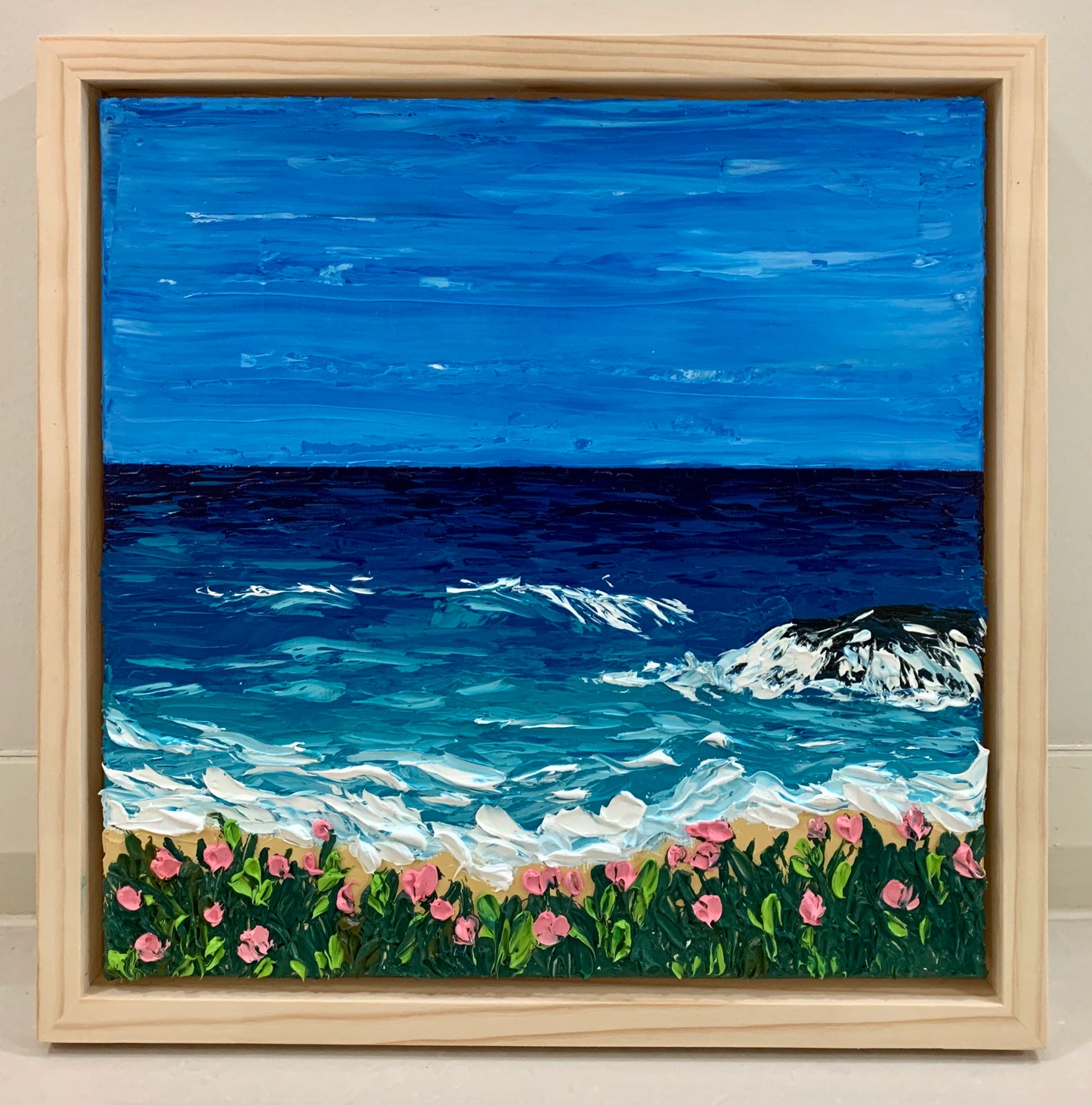 Where blue meets pink