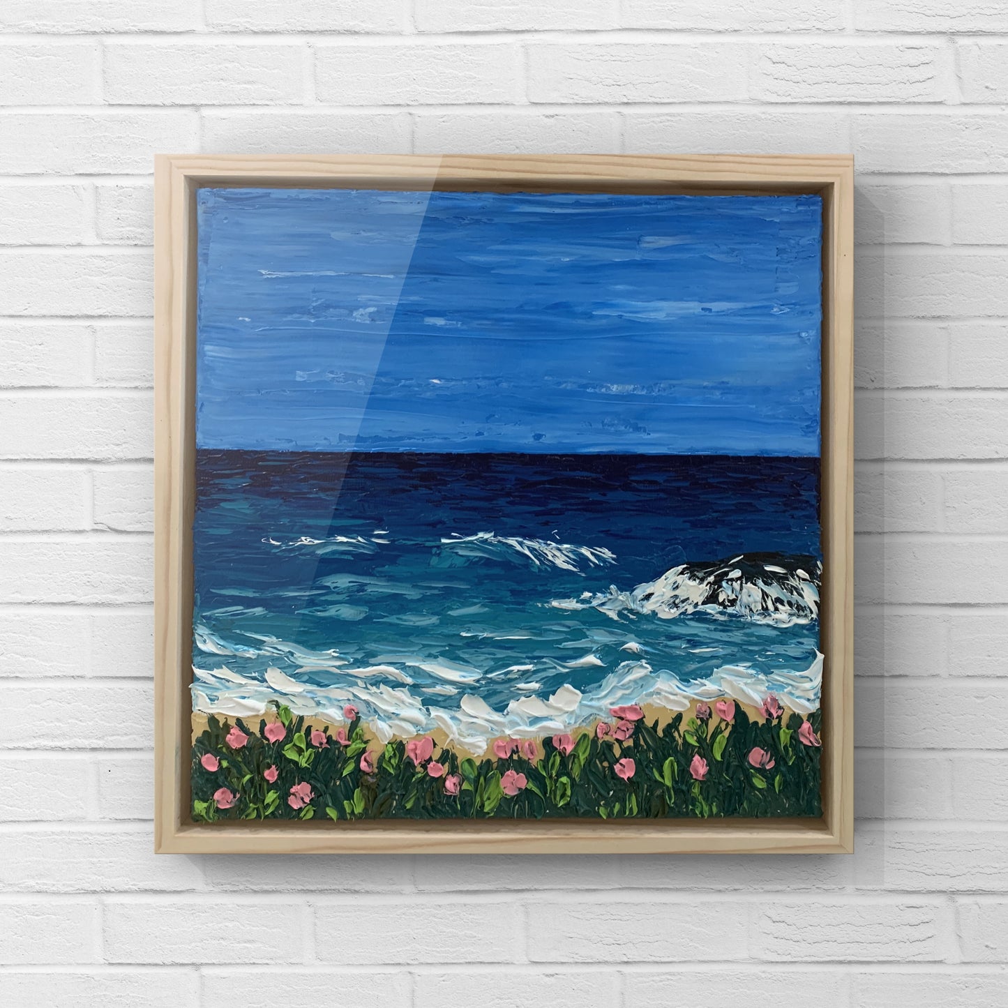 Where blue meets pink