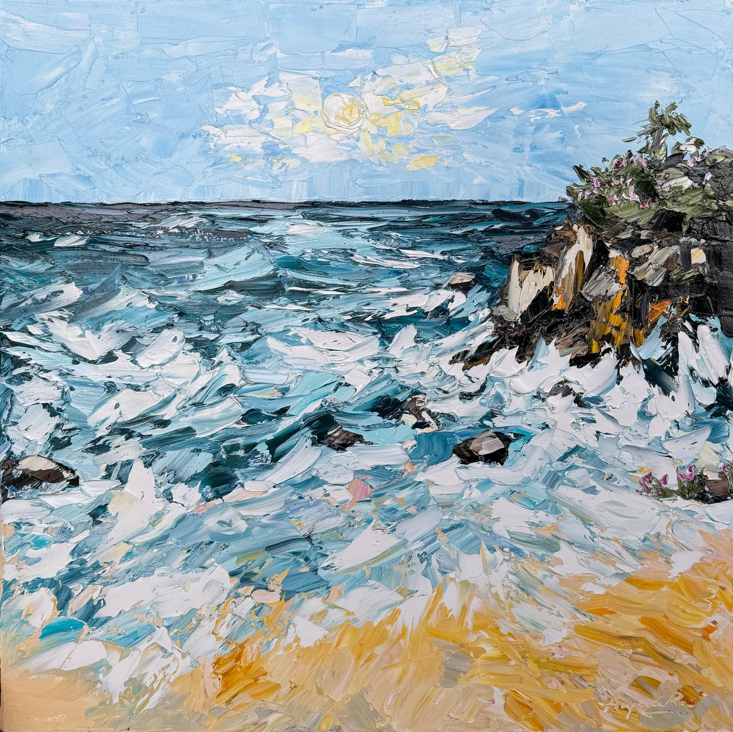 The shore