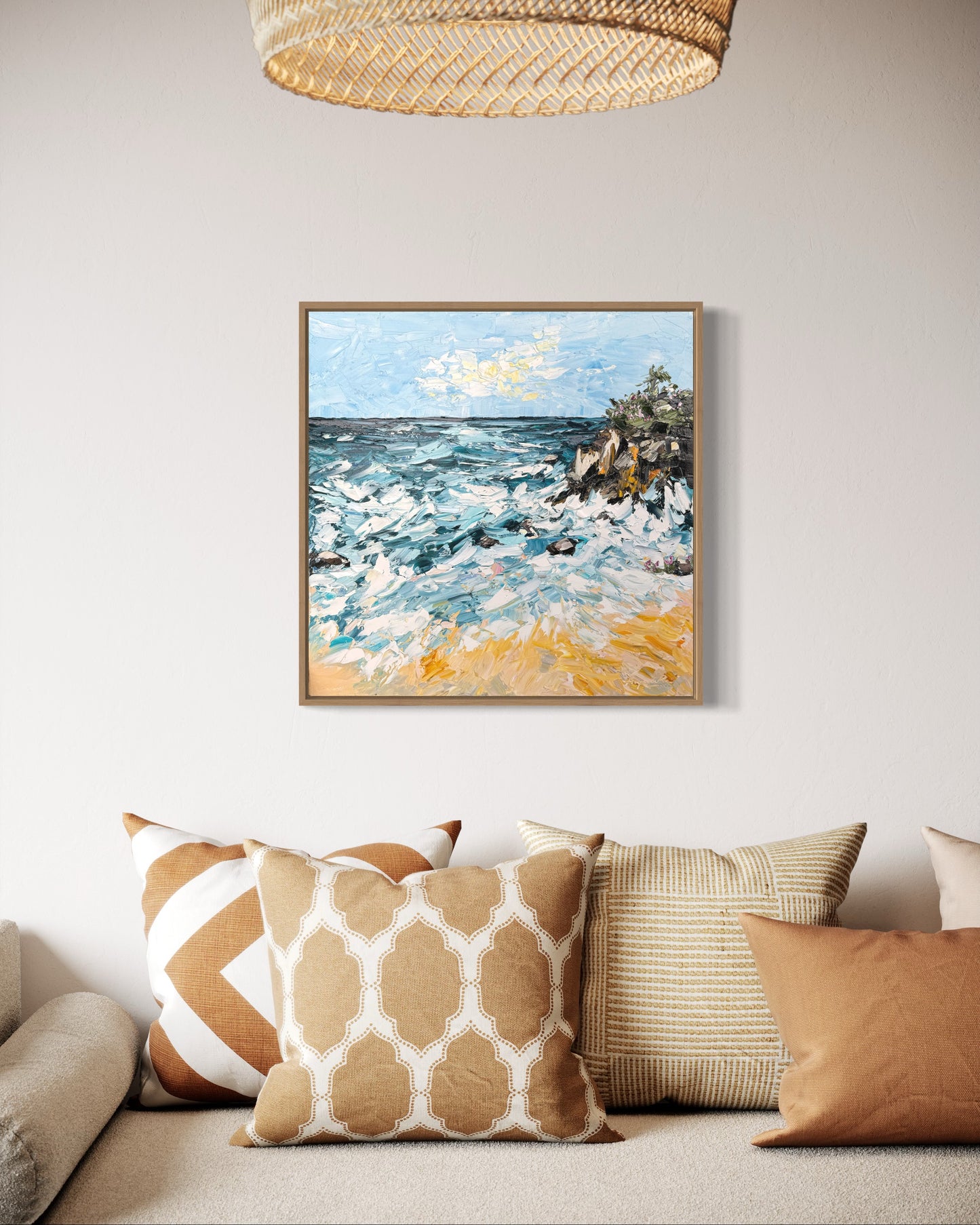 The shore