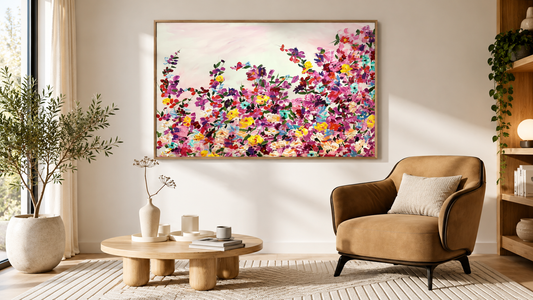 How to Choose Artwork for Your Living Room: Size, Colour & Placement Guide