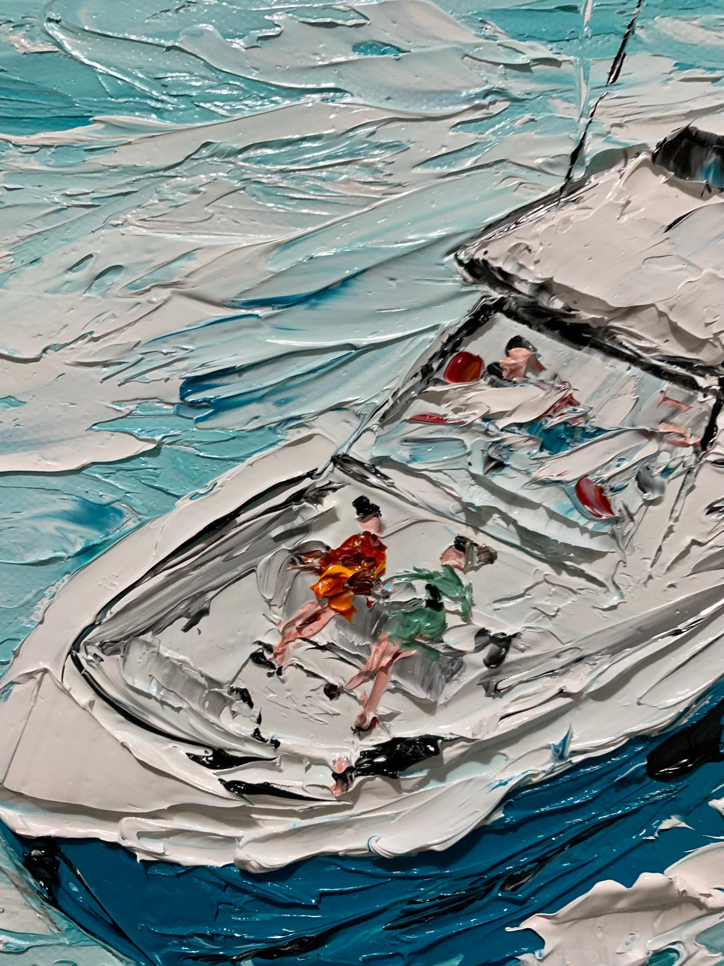 Holiday on yacht
