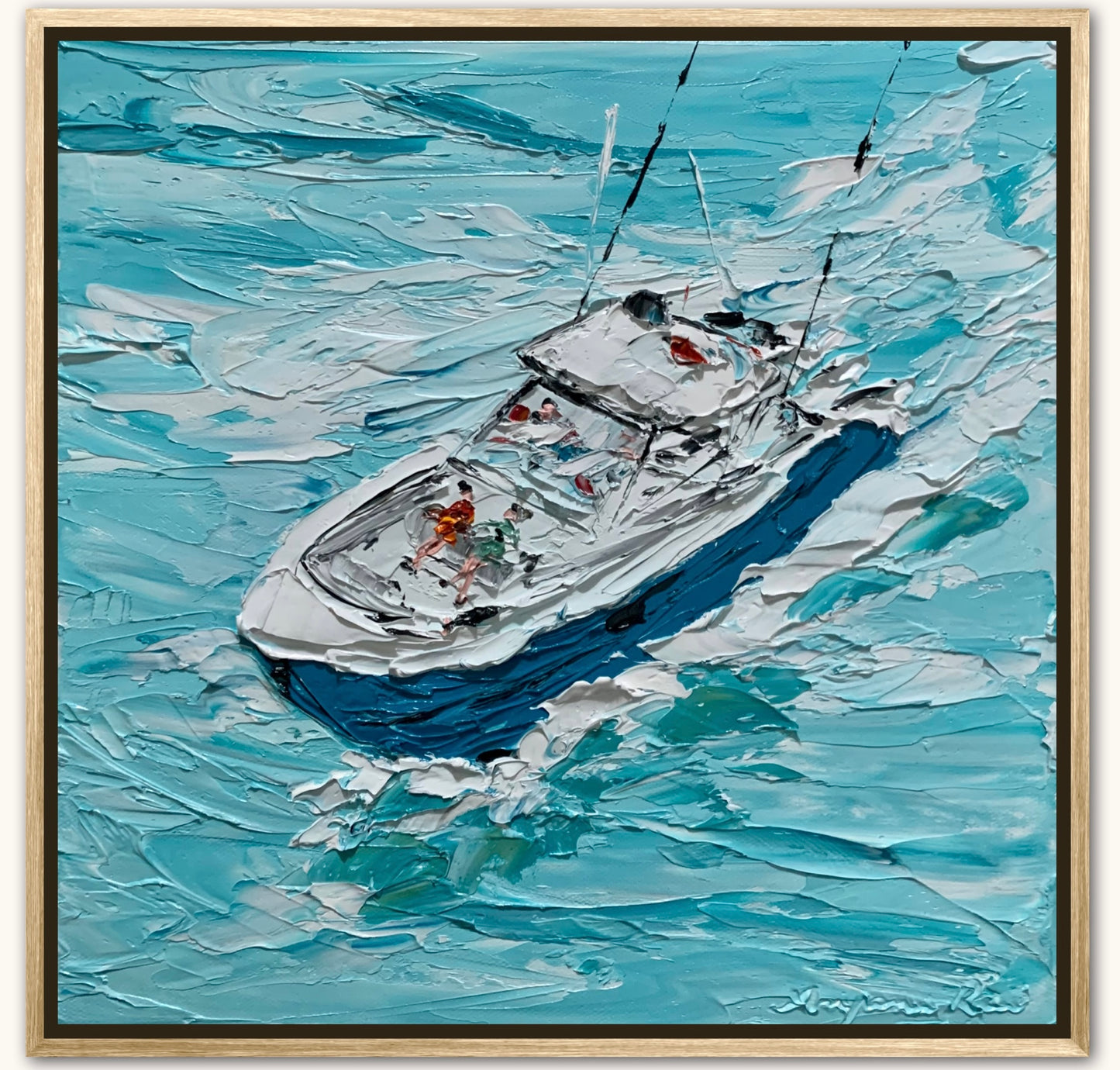 Holiday on yacht