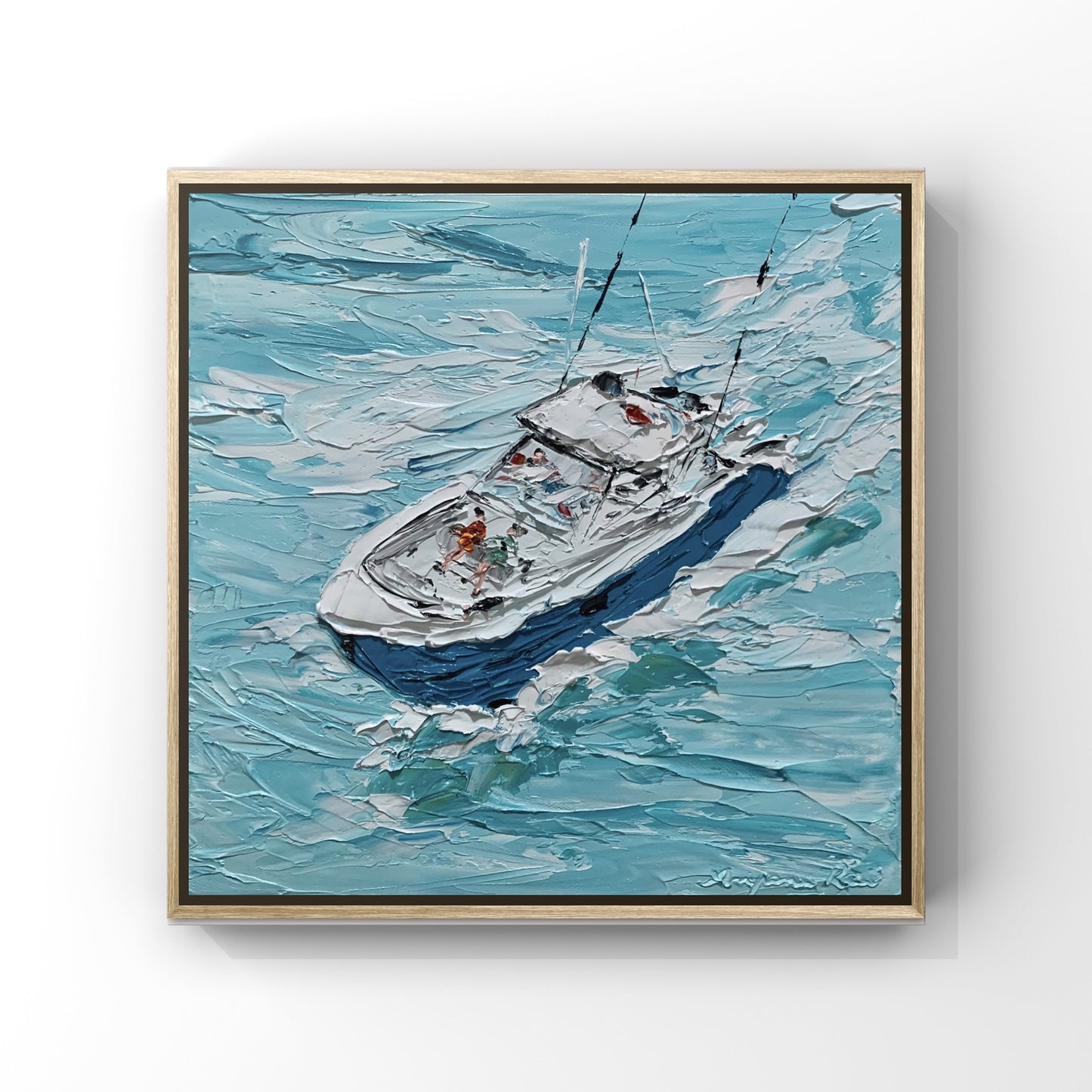 Holiday on yacht