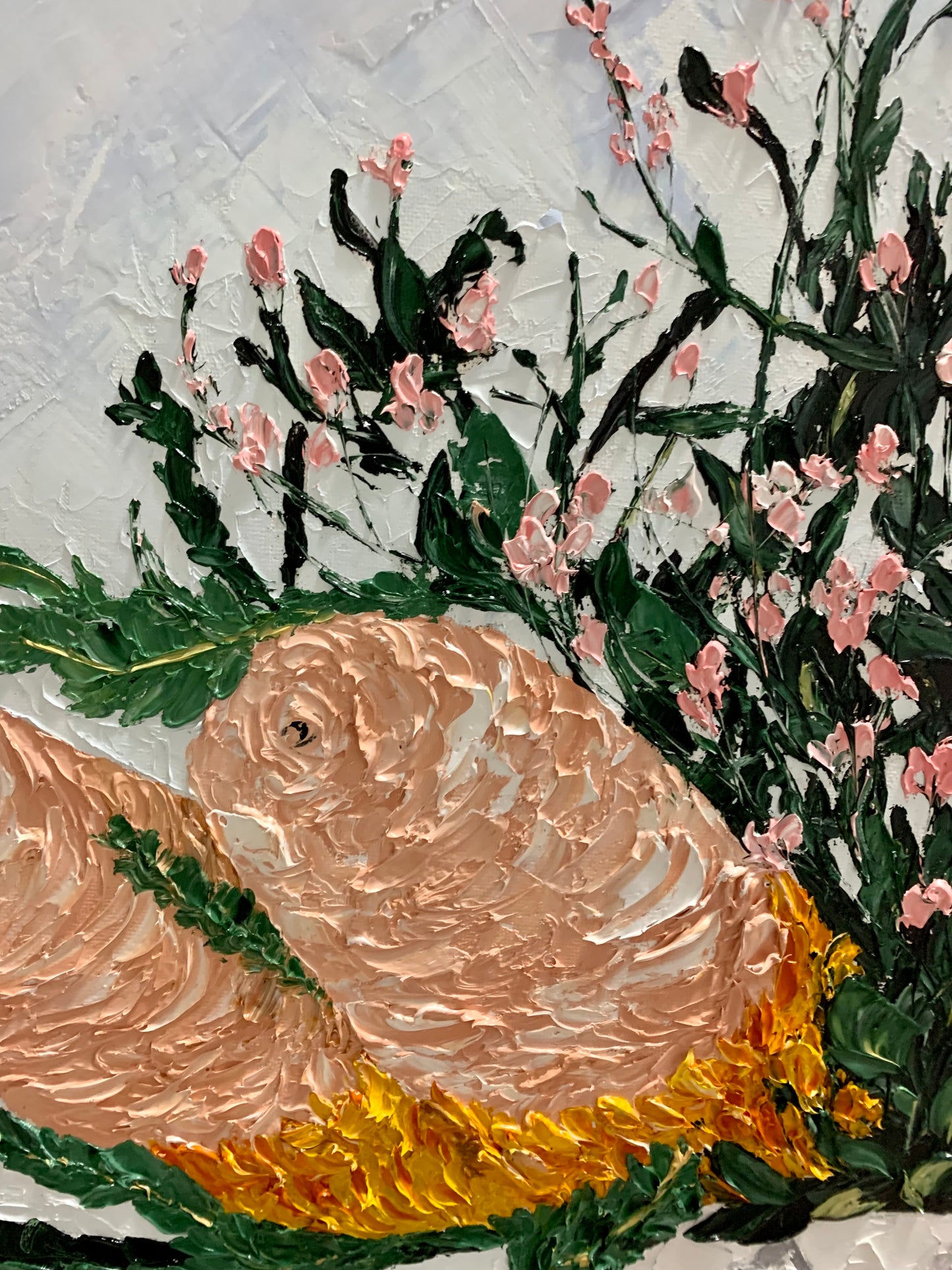 Dried Banksia in vase
