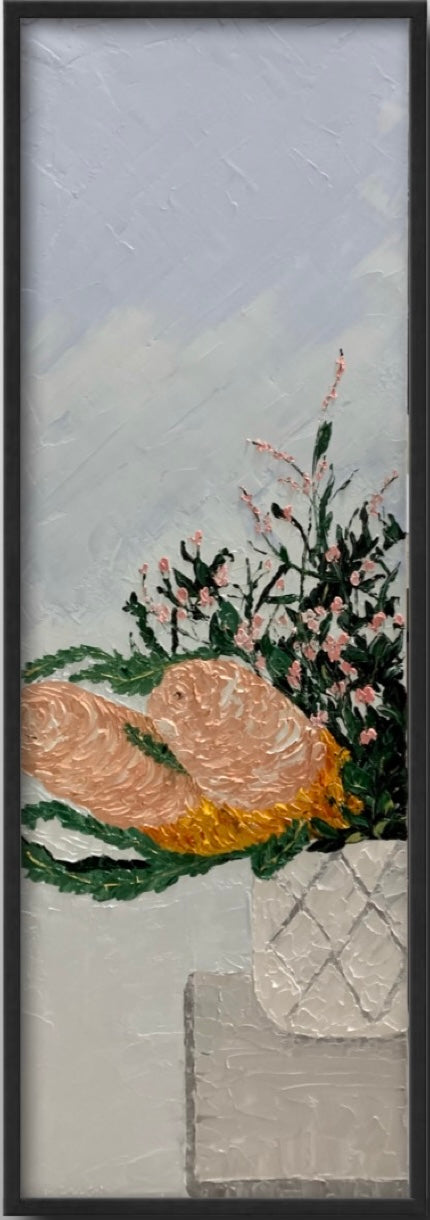 Dried Banksia in vase