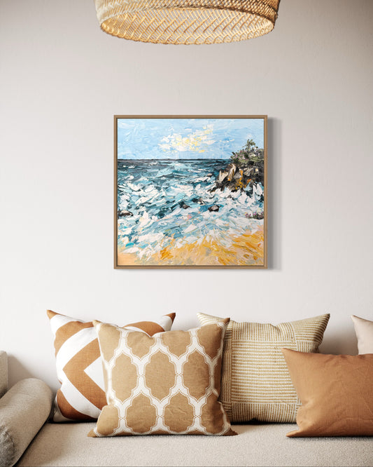The shore